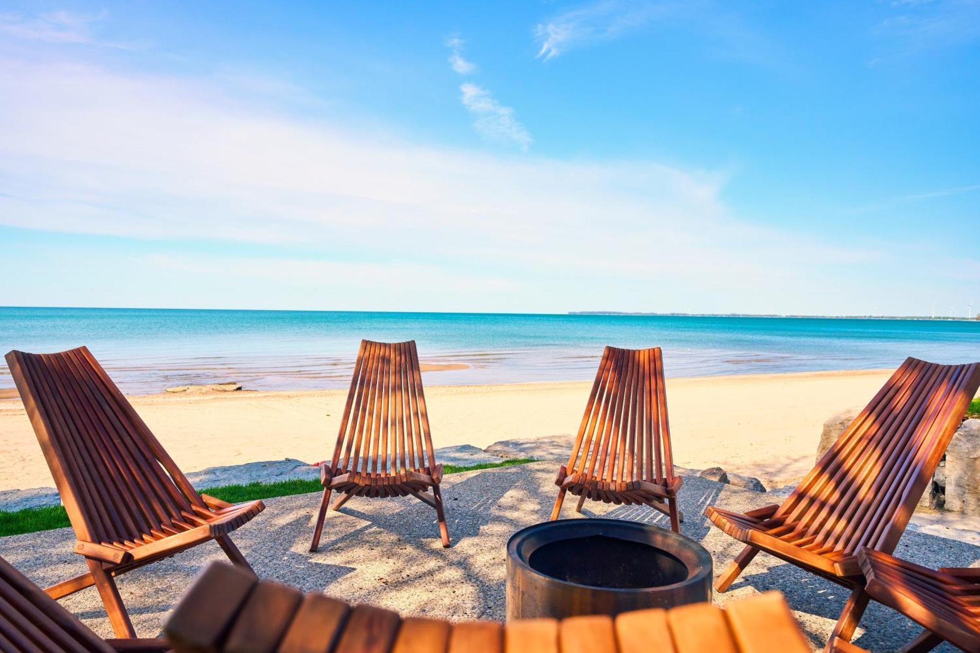 The Long Beach Resort - Beachfront Cottages & Townhouse Suites Wainfleet Dış mekan fotoğraf
